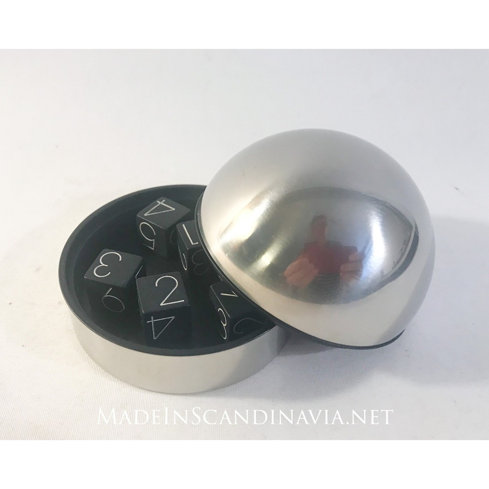 Georg Jensen Rafler Dice Shaker Set Dan Christensen Stainless Steel 3581153